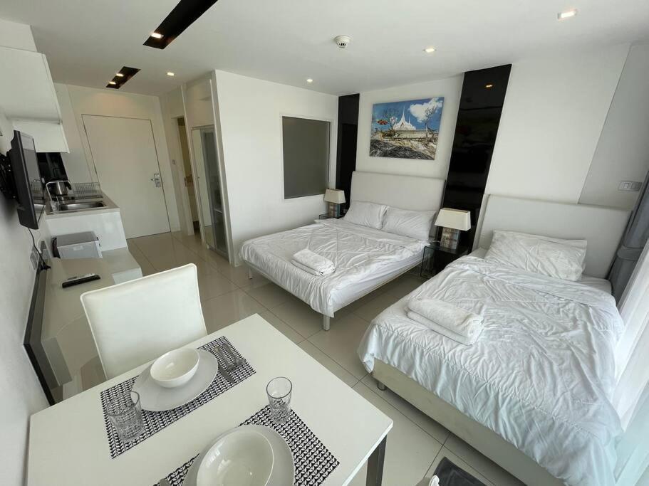 Getaway Studio In City Center Residence Pattaya Bagian luar foto